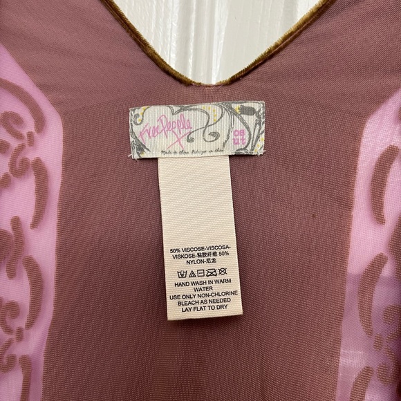 Free People Nightbird Burnout Duster - Picture 6 of 7